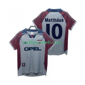Maillot de Foot Bayern Munich Matthas 10 1999 Troisième Retro 1997